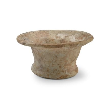 Roman Opaque White Glass Patera Bowl. 1st-2nd cent