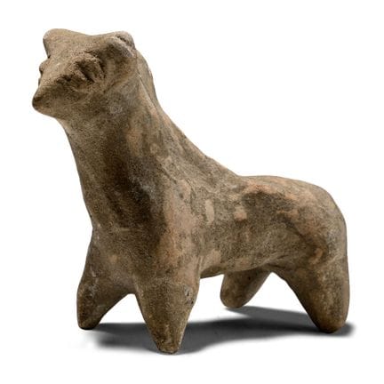 Syro-Hittite Terracotta Bull. 2nd millennium B.C. 