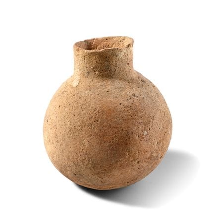 Terrakotta-Krug aus dem Heiligen Land. Bronzezeit,