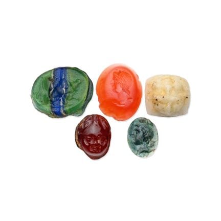 Roman Carved Gemstone Collection. 1st-3rd century 