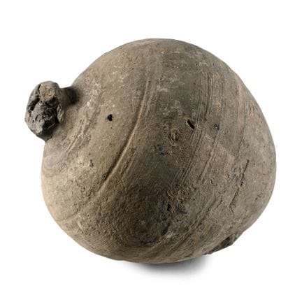 Byzantinische Keramik-Brandbombe oder Handgranate 