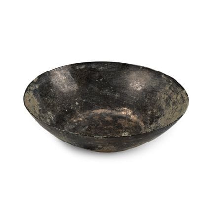 Sasanian Bronze Bowl with Concentric Circles. 3rd-