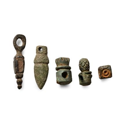 Western Asiatic Bronze Amulet Collection. 1st mill