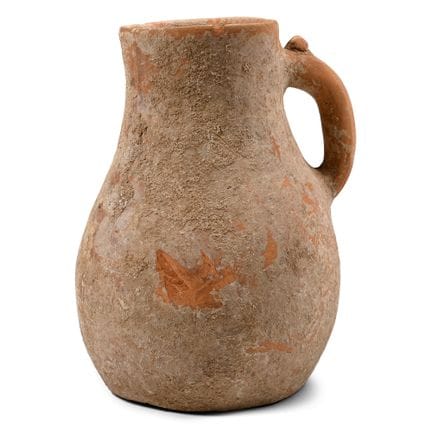Amlash Terracotta Jug with Zoomorphic Handle. 1st 