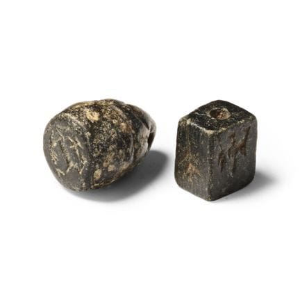 Western Asiatic Stone Stamp Seal Group. 2nd millen