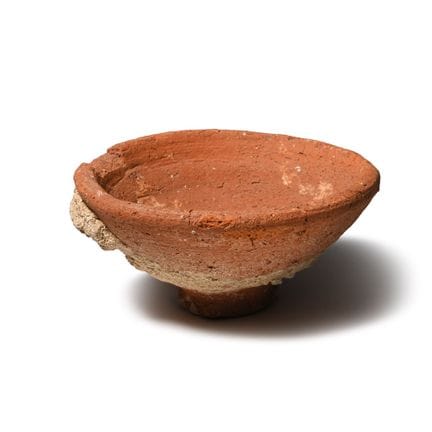 Roman Footed Pottery Bowl. 1st-4th century A.D. Co