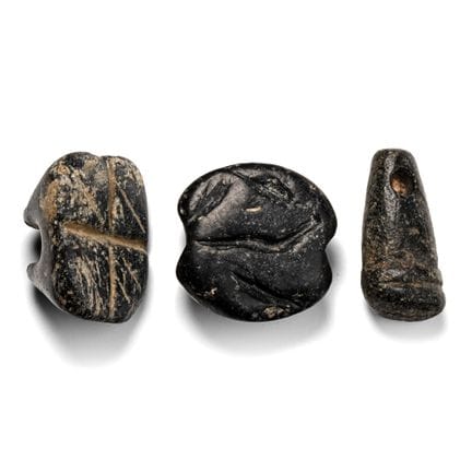 Western Asiatic Stone Stamp Seal Group. Circa 4th-