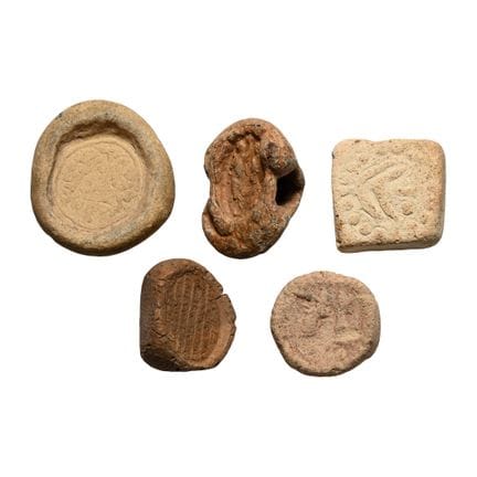 Eastern Roman Terracotta Tesserae and Tablet Colle