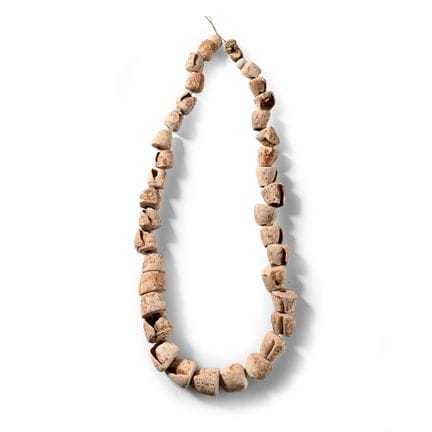 Sumerische Muschelperlenkette. Um 2500–2000 v. Chr