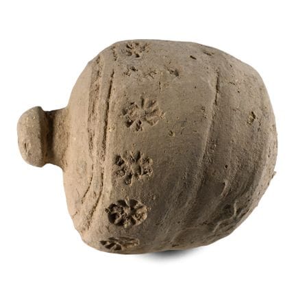 Byzantinische Keramik-Brandbombe oder Handgranate 