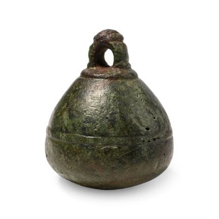 Poids de balance médiévale en bronze. XIIIe-XIVe s