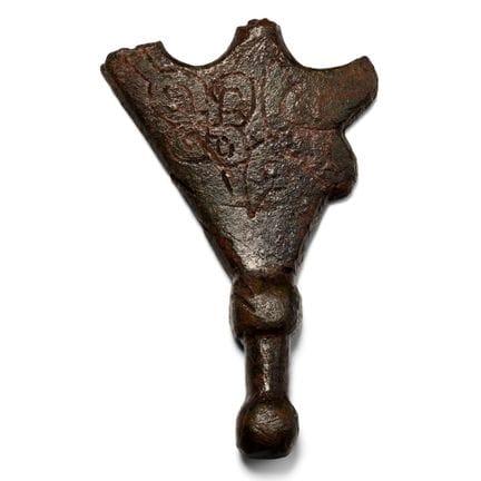 Anglo-skandinavisches Wikinger-Zaumzeug aus Bronze