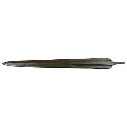 Hoja de espada de bronce de Luristán. Aproximadame