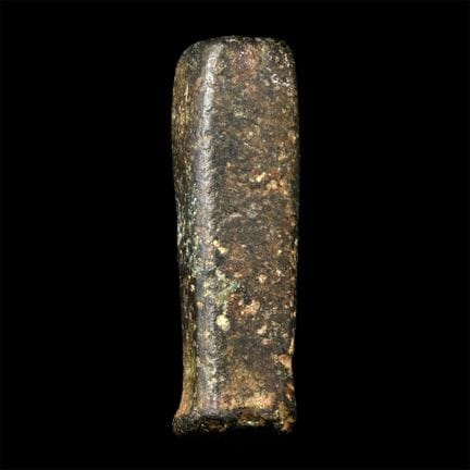 Matrice anglo-saxonne en bronze représentant une c