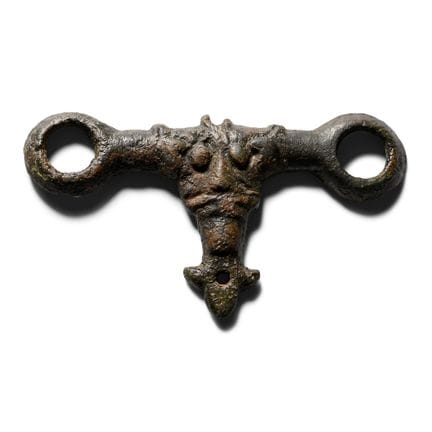Anglo-skandinavische Wikinger-Bronzeriemenverbindu