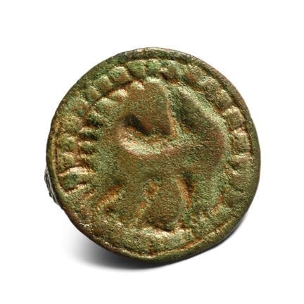 Anglo-skandinavische Wikinger-Bronze-Scheibenbrosc