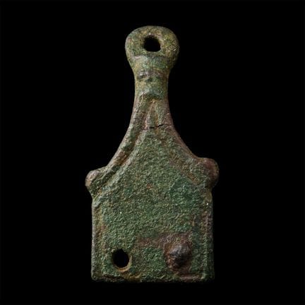 Anglo-skandinavischer Wikinger-Bronze-Steigbügel, 