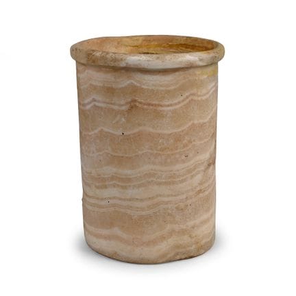 Große baktrische Alabastervase. Um das 1. Jahrtaus