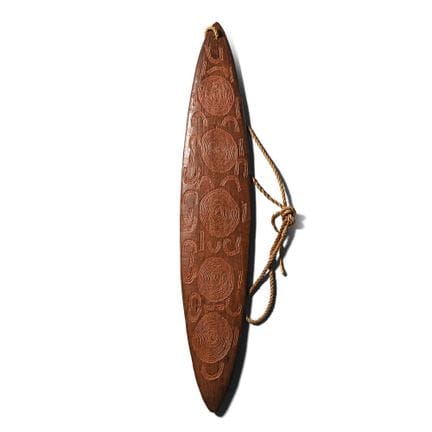 Churinga aborigène. XIXe siècle après J.-C. De for