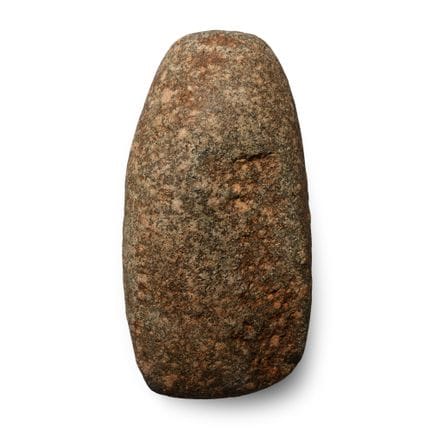 Tête de hache polie de l'Âge de pierre, El Golea, 