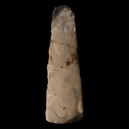 Enorme cabeza de hacha danesa de la Edad de Piedra