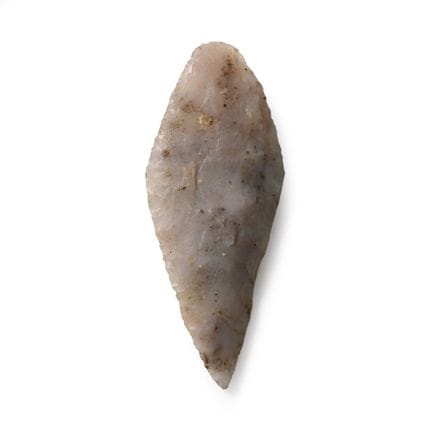 Punta de flecha sudamericana de la Edad de Piedra.