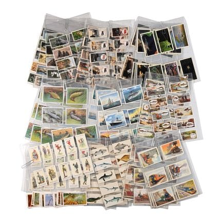Dix séries de cartes de cigarettes britanniques. X