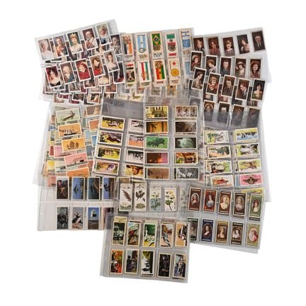 Dix séries de cartes de cigarettes britanniques. X
