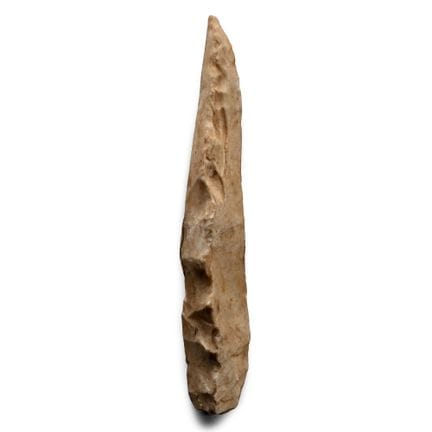 Point gravettien de l'âge de pierre français, prov