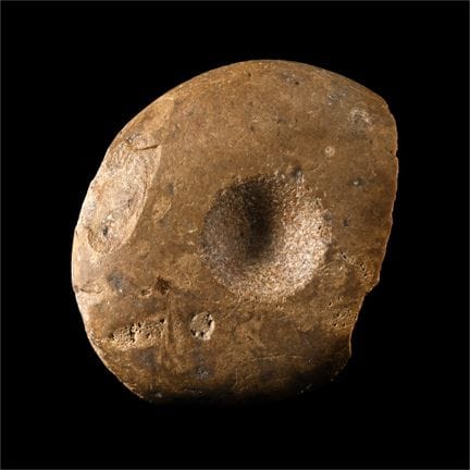 Cabeza de maza pulida de la Edad de Piedra de Farn