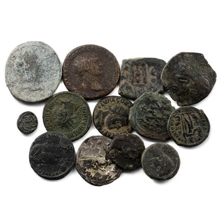 Group of Thirteen [13] Ancient Roman, Greek, Byzan