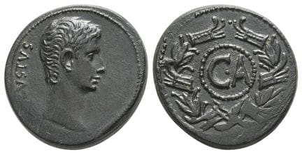 Augustus AE Dupondius. . Augustus AE Dupondius. Ci
