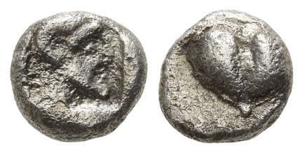 Kyrenaika, Kyrene AR Hemidrachm. . Kyrenaika, Kyre