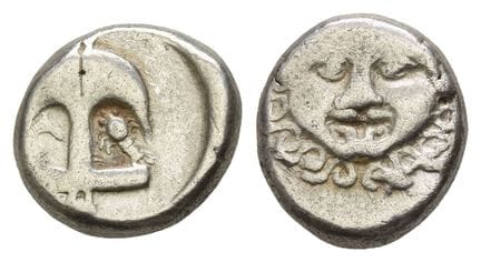 Thrace, Apollonia Pontika AR Tetrobol. . Thrace, A