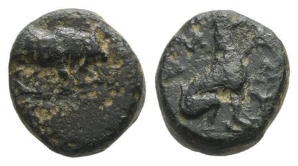 The Thracian Chersonese, Madytos AE Dichalkon. . T