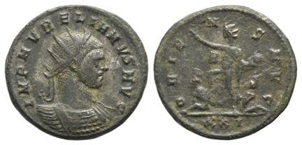 Antoniniano di Aureliano BI. . Antoniniano di Aure
