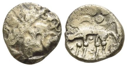 Celtic Britannia. Iceni AV Stater. . Celtic Britan