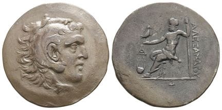 Lesbos, Mytilene AR Tetradrachm. . Lesbos, Mytilen