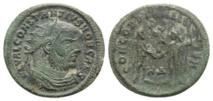 Costanzo I, in qualità di Cesare BI Nummus. . Cost