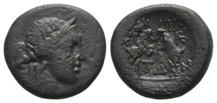 Macedon, Amphipolis AE 21mm. . Macedon, Amphipolis