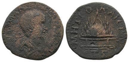 Gordian III AE 27mm of Caesarea, Cappadocia. . Gor