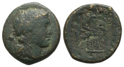 Sicily, Syracuse AE 23mm. . Sicily, Syracuse AE 23
