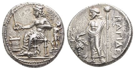 Cilicia, Nagidos AR Stater. . Cilicia, Nagidos AR 