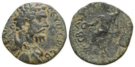 Septimius Severus AE 26mm of Elaiussa-Sebaste, Cil