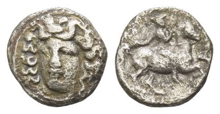 Thessaly, Larissa AR Obol. . Thessaly, Larissa AR 