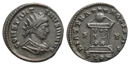Costantino II, in qualità di Cesare, Nummus BI. . 