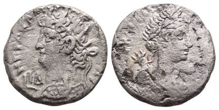Nero BI Tetradrachm of Alexandria, Egypt. . Nero B