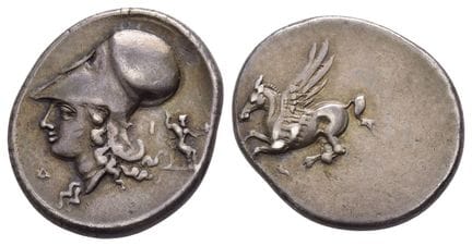 Corinthia, Corinth AR Stater. . Corinthia, Corinth