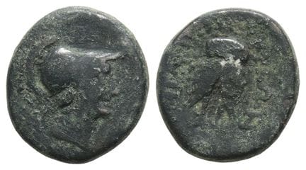 Mysia, Miletopolis AE 19mm. . Mysia, Miletopolis A