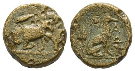 The Thracian Chersonese, Madytos AE 19mm. Very Rar